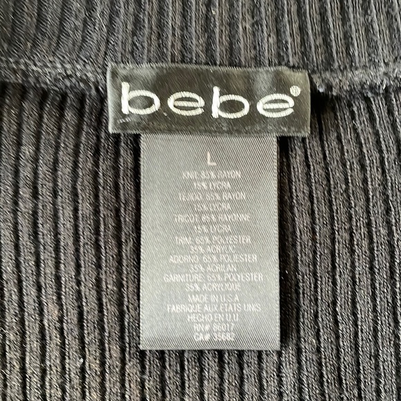 Bebe faux fur and sweater vest - Picture 6 of 6